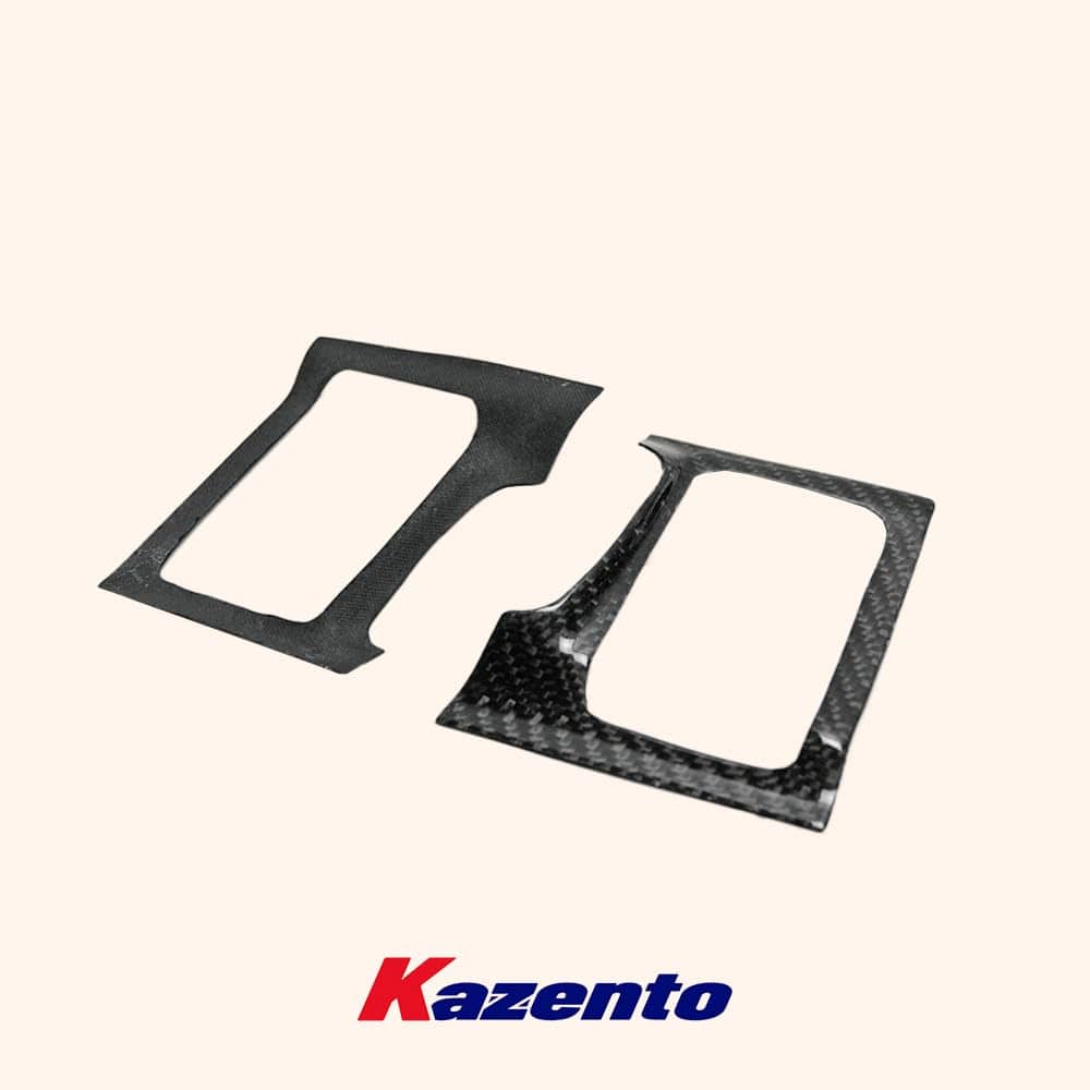 For Nissan R35 GTR 2009-2014 (LHD) Carbon Fiber Interior Door Trim Set (10 pcs) Kazento Carbon Parts 车身侧板 R35-INTER-10P-L-CF