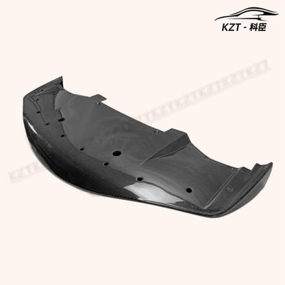 For Nissan R35 Gtr (Early) Am Style Front Bumper Lip With Undertray Chin Splitter Spoiler Carbon Fiber Body Kits Kazento Carbon Parts 车身侧板 R35-FL-AMUSE-EA-CF
