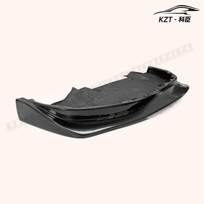 For Nissan R35 Gtr (Early) Am Style Front Bumper Lip With Undertray Chin Splitter Spoiler Carbon Fiber Body Kits Kazento Carbon Parts 车身侧板 R35-FL-AMUSE-EA-CF
