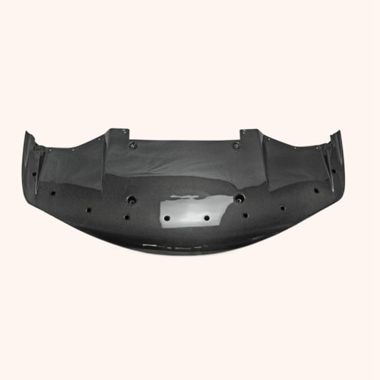 For Nissan R35 Gtr (Early) Am Style Front Bumper Lip With Undertray Chin Splitter Spoiler Carbon Fiber Body Kits