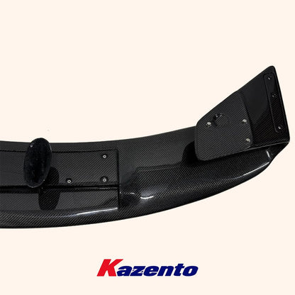 For Nissan R35 Gtr Oem Rear Trunk Spoiler Wing Carbon Fiber Car Body Parts Kits Kazento Carbon Parts 车身侧板 R35-RS-OE-CF