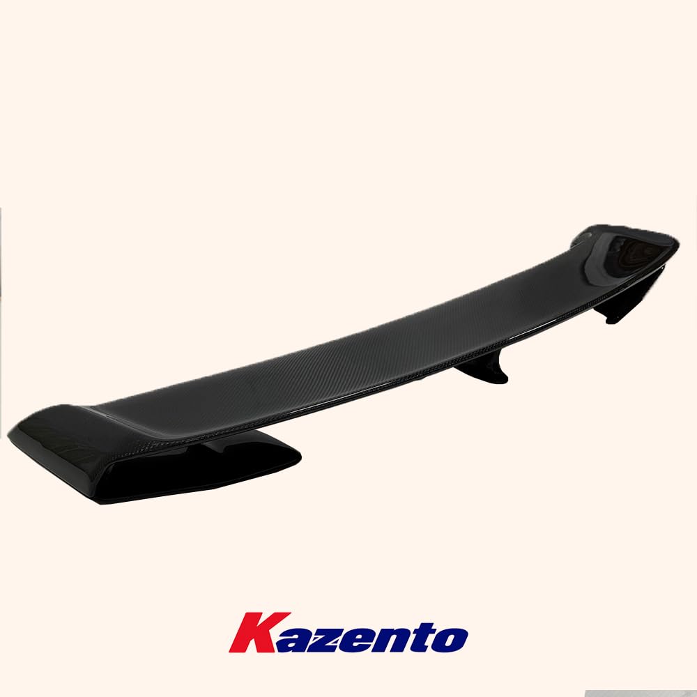 For Nissan R35 Gtr Oem Rear Trunk Spoiler Wing Carbon Fiber Car Body Parts Kits Kazento Carbon Parts 车身侧板 R35-RS-OE-CF