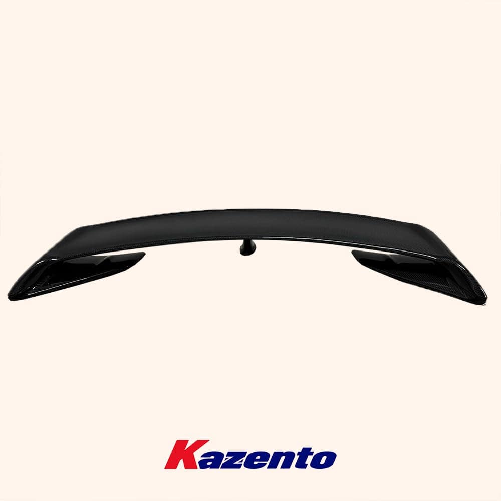 For Nissan R35 Gtr Oem Rear Trunk Spoiler Wing Carbon Fiber Car Body Parts Kits Kazento Carbon Parts 车身侧板 R35-RS-OE-CF