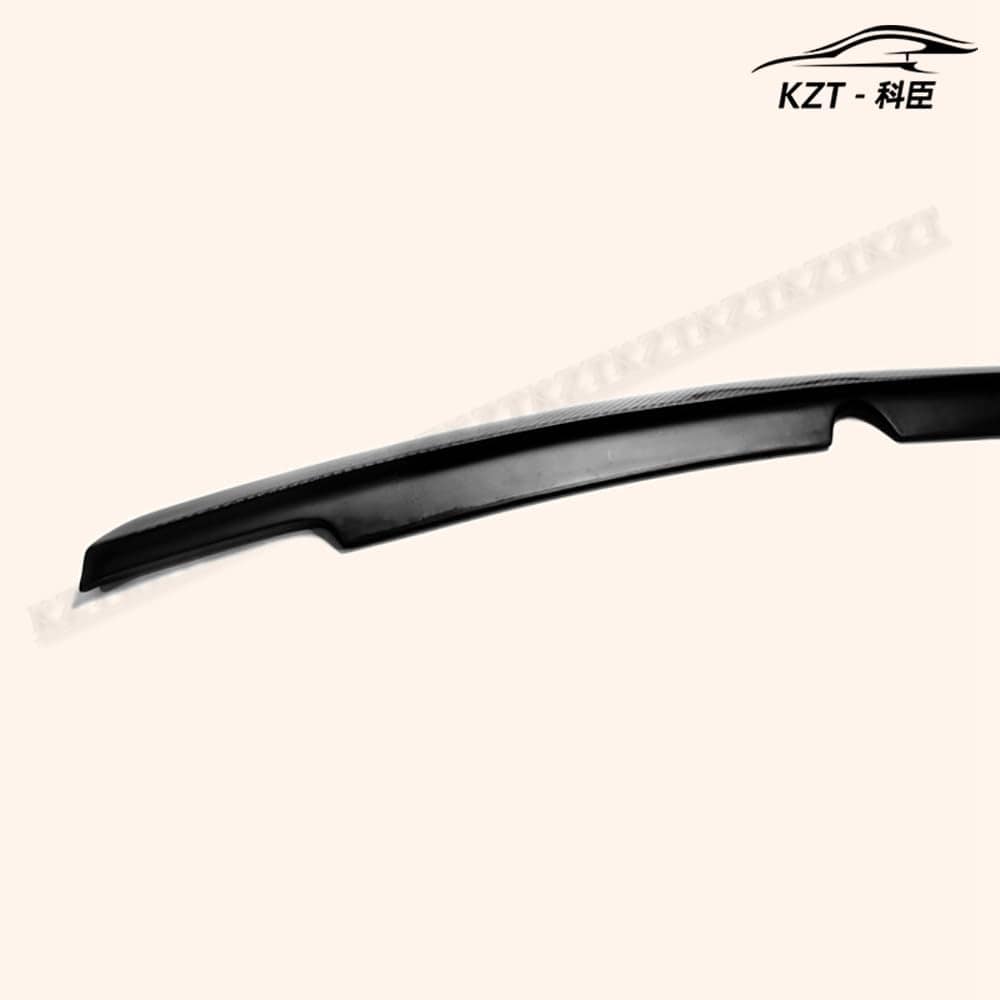 For Nissan R35 Gtr Rear Trunk Boot Lip Spoiler Carbon Fiber Car Body Parts Kits Kazento Carbon Parts 车身侧板 R35-RS-TRUNK-WD-CF