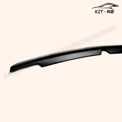 For Nissan R35 Gtr Rear Trunk Boot Lip Spoiler Carbon Fiber Car Body Parts Kits Kazento Carbon Parts 车身侧板 R35-RS-TRUNK-WD-CF