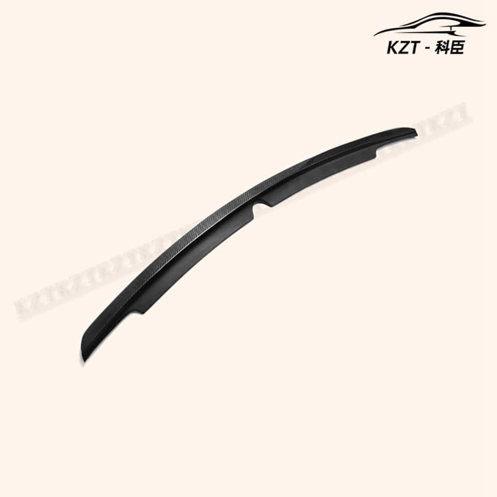 For Nissan R35 Gtr Rear Trunk Boot Lip Spoiler Carbon Fiber Car Body Parts Kits Kazento Carbon Parts 车身侧板 R35-RS-TRUNK-WD-CF