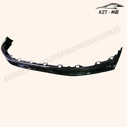For Nissan R35 Gtr Zl Style Front Bumper Lip (Fits 2012>)(Facelift) Chin Splitter Spoiler Carbon Fiber Body Kits Kazento Carbon Parts 车身侧板 R35-FL-12ZL-CF