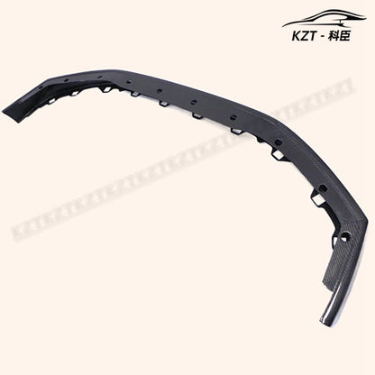 For Nissan R35 Gtr Zl Style Front Bumper Lip (Fits 2012>)(Facelift) Chin Splitter Spoiler Carbon Fiber Body Kits Kazento Carbon Parts 车身侧板 R35-FL-12ZL-CF
