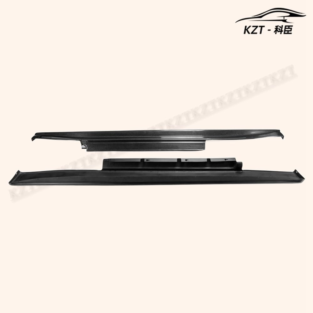 For Nissan R35 Gtr Zl Style side Skirt Rocker Panels Side Part Carbon Fiber Body Kit Replacement
