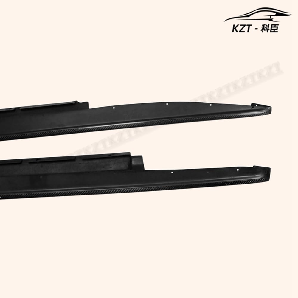 For Nissan R35 Gtr Zl Style side Skirt Rocker Panels Side Part Carbon Fiber Body Kit Replacement