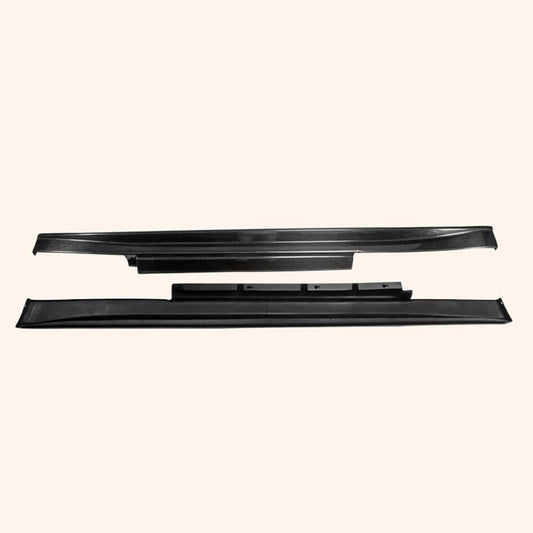 For Nissan R35 Gtr Zl Style side Skirt Rocker Panels Side Part Carbon Fiber Body Kit Replacement