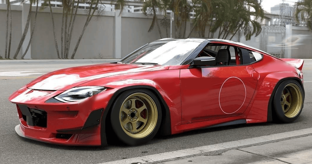 For Nissan RZ34 400Z RB Style Front Bumper Body Kits 2023-2025