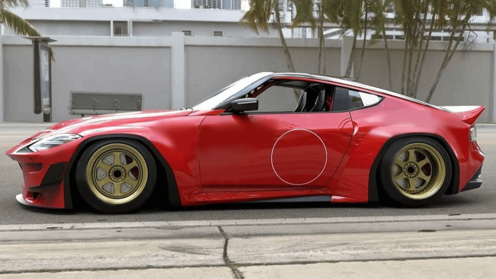 For Nissan RZ34 400Z RB Style Front Wide Fender Flares Arch 2023-2025