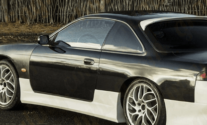 For Nissan Silvia S14 200SX VTX Style Side Skirts Body Kits 1993-1998