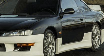For Nissan Silvia S14 200SX VTX Style Side Skirts Body Kits 1993-1998