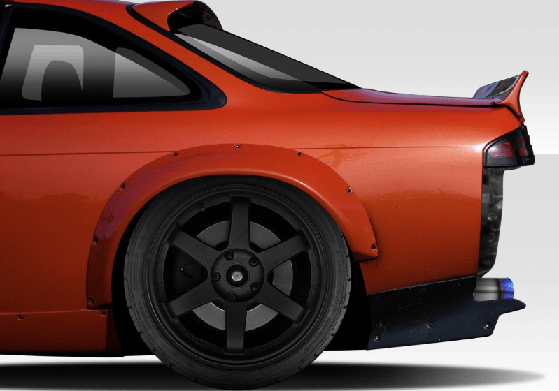 For Nissan Silvia S14 240SX RB2 Rear Fender Flares Arch 1993-1998