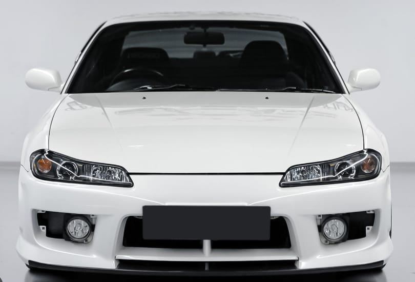 For Nissan Silvia S15 Track Style Front Vented Hood 1999-2002