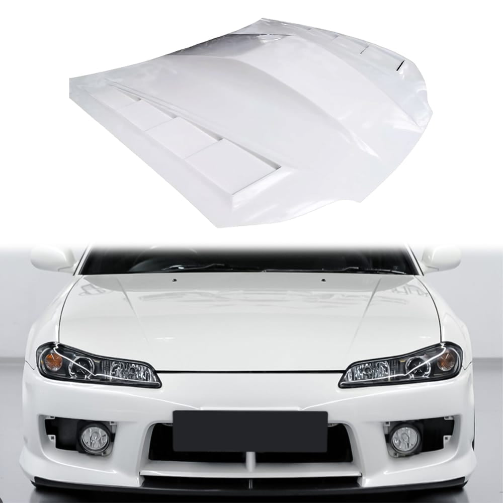For Nissan Silvia S15 Track Style Front Vented Hood 1999-2002