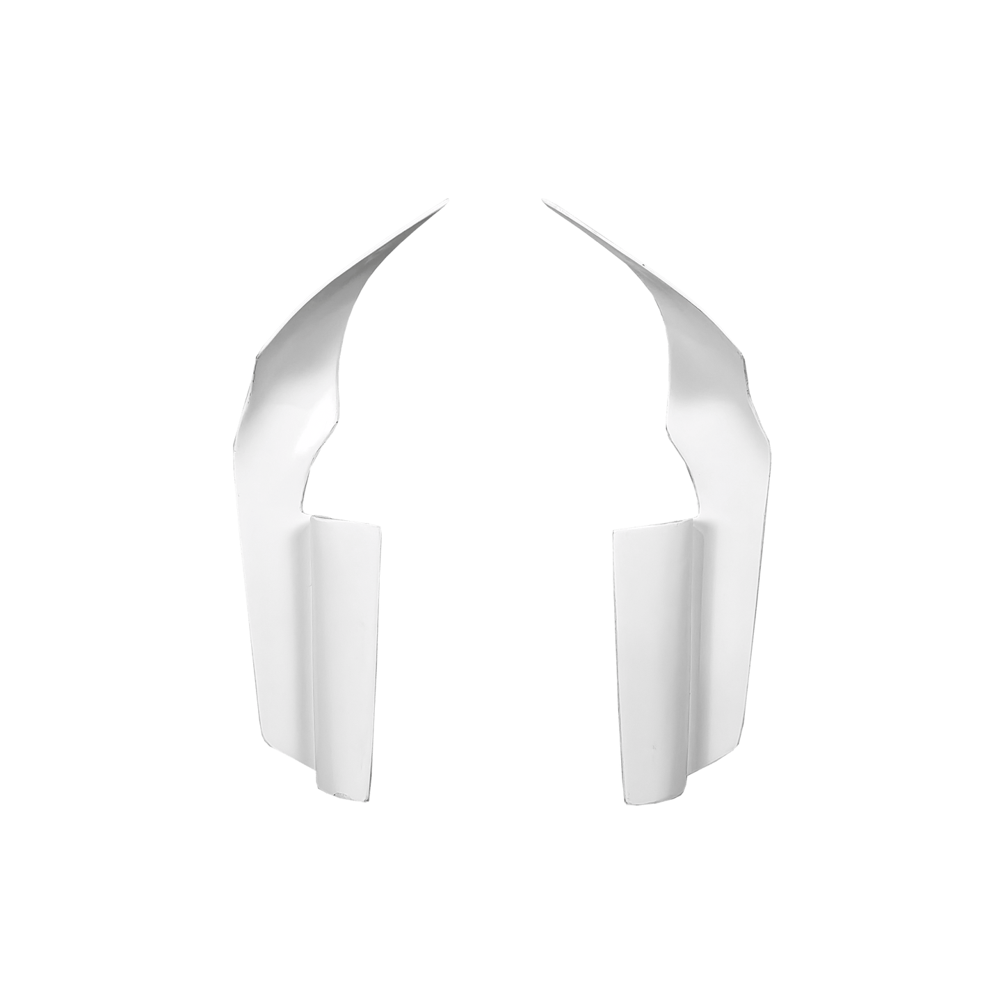 For Nissan Skyline R34 GTR AS Type Fiberglass Unpaint Front Bumper Canard (4pcs)