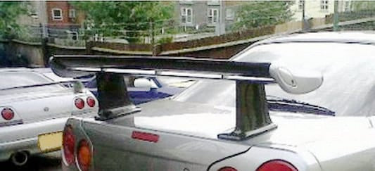 For Nissan Skyline R34 GTR GTT JUN Style High Spoiler Leg Stand