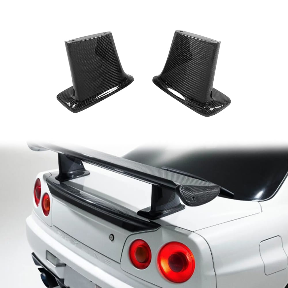 For Nissan Skyline R34 GTR GTT JUN Style High Spoiler Leg Stand