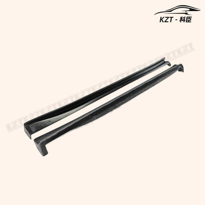 For Nissan Skyline R34 Gtr Hsm Type Side Skirt Extension Rocker Panels Side Part Fiber Glass Body Kit Replacement Kazento Carbon Parts 车身侧板 R34-SSX-HSM-FRP