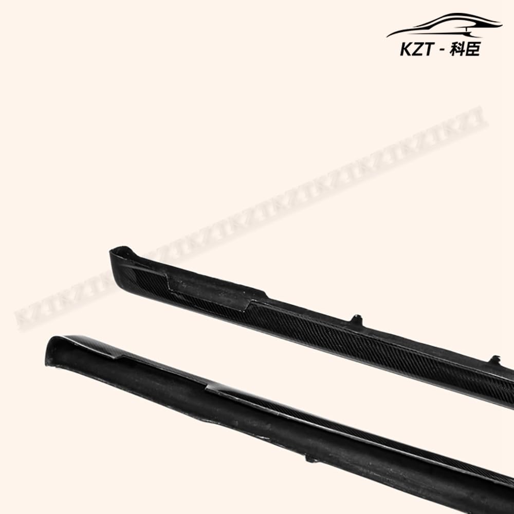 For Nissan Skyline R34 Gtr Nis Side Skirt Extension(189Cm) Rocker Panels Side Part Carbon Fiber Body Kit Replacement Kazento Carbon Parts 车身侧板 R34-SS-NIS-CF