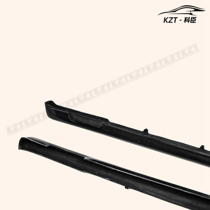 For Nissan Skyline R34 Gtr Nis Side Skirt Extension(189Cm) Rocker Panels Side Part Carbon Fiber Body Kit Replacement Kazento Carbon Parts 车身侧板 R34-SS-NIS-CF