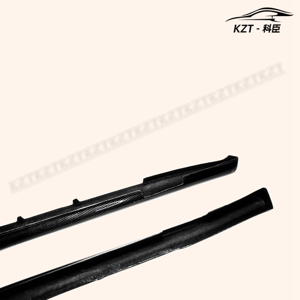 For Nissan Skyline R34 Gtr Nis Side Skirt Extension(189Cm) Rocker Panels Side Part Carbon Fiber Body Kit Replacement Kazento Carbon Parts 车身侧板 R34-SS-NIS-CF