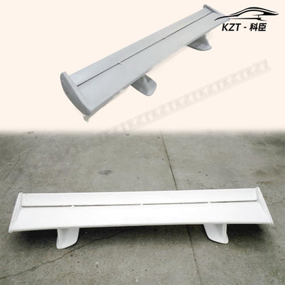 For Nissan Skyline R34 GTR OEM Rear Spoiler Wing With Blade + Caps + Stand Fiber Glass For Car Vehicle Body Parts Kits Kazento Carbon Parts 车身侧板 R34-RS-OE-FRP