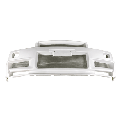For Nissan Skyline R34 (GTR Only) NIS Type ZTune Fiberglass Unpaint Front Bumper Kazento Carbon Parts Fiber Glass (Unpaint) R34-FB-ZT-GTR-FRP