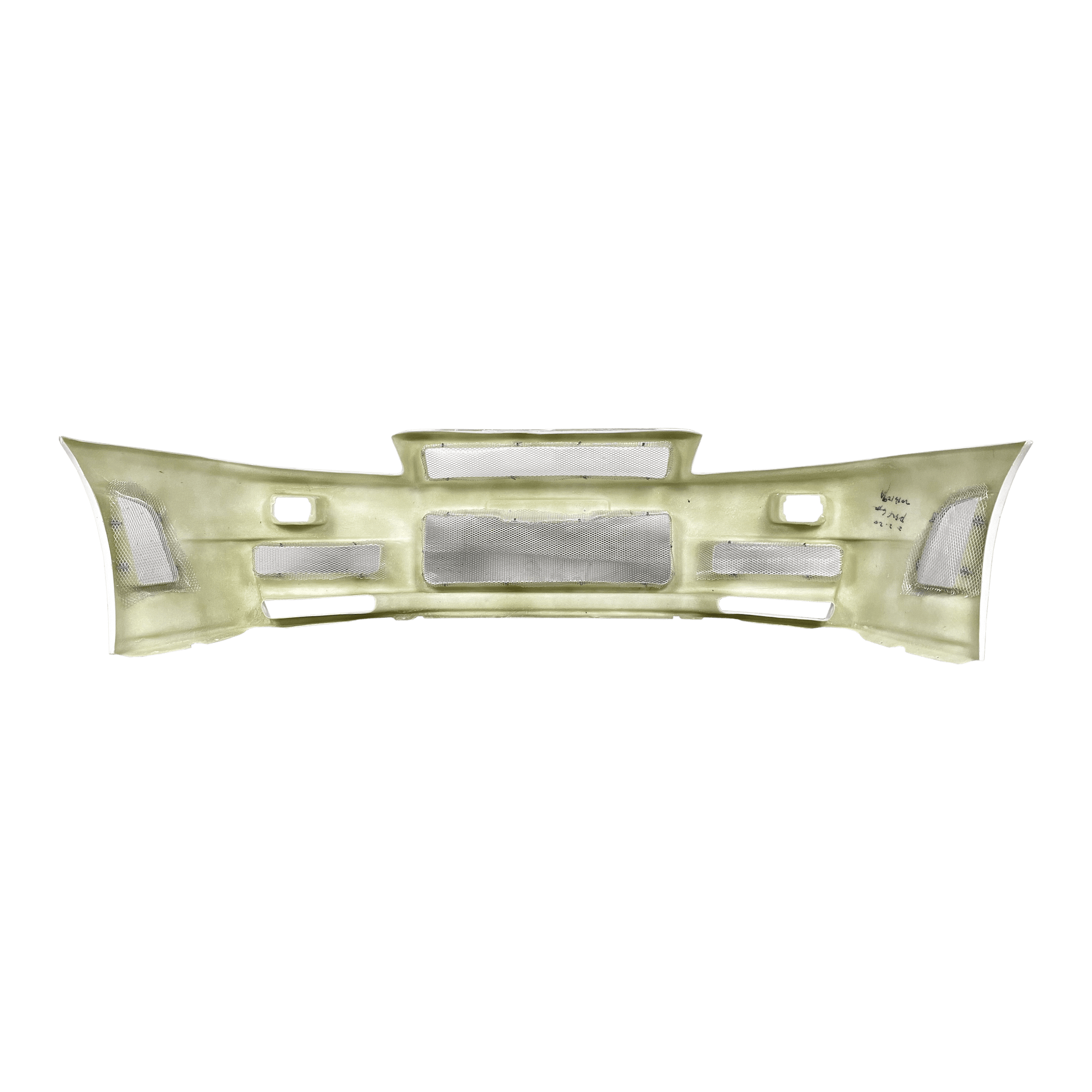For Nissan Skyline R34 (GTR Only) NIS Type ZTune Fiberglass Unpaint Front Bumper Kazento Carbon Parts Fiber Glass (Unpaint) R34-FB-ZT-GTR-FRP