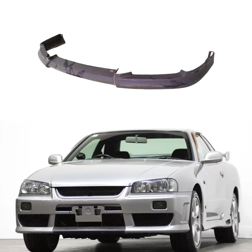 For Nissan Skyline R34 GTT 2D Only OE Style Front Bumper Lip