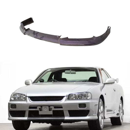 For Nissan Skyline R34 GTT 2D Only OE Style Front Bumper Lip