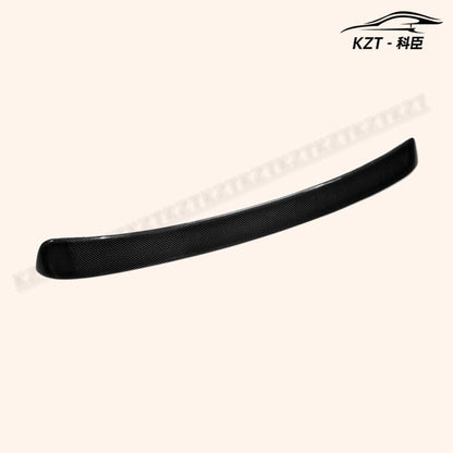 for Nissan Skyline R34 Rear Roof Spoiler Wing Carbon Fiber Car Body Parts Kits Kazento Carbon Parts 车身侧板 R34-RS-RF-2D-CF