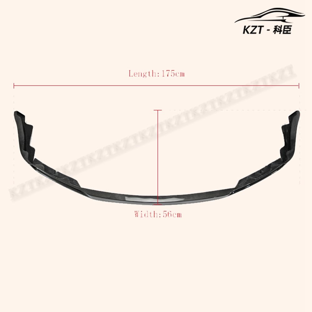 For Nissan Skyline R34Gtr Nis Front Bumper Lip Chin Splitter Spoiler Carbon Fiber Body Kits Kazento Carbon Parts 车身侧板 R34-FL-NIS-GTR-CF