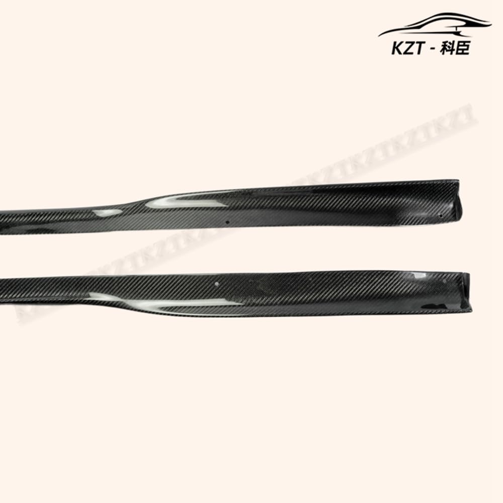 For Nissan Z33 350Z Side Skirt Step Extension Rocker Panels Side Part Carbon Fiber Body Kit Replacement Kazento Carbon Parts 车身侧板 350Z-SSX-STEP-CF