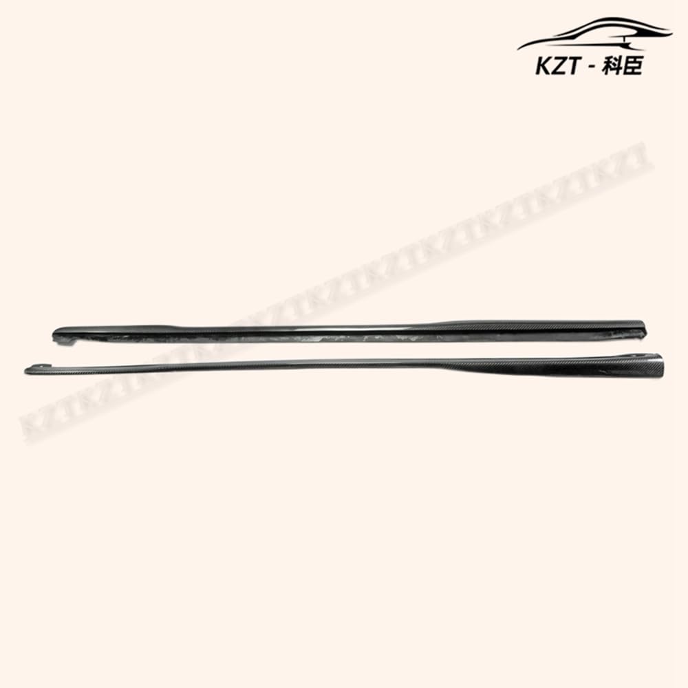 For Nissan Z33 350Z Side Skirt Step Extension Rocker Panels Side Part Carbon Fiber Body Kit Replacement Kazento Carbon Parts 车身侧板 350Z-SSX-STEP-CF