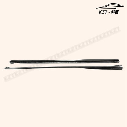 For Nissan Z33 350Z Side Skirt Step Extension Rocker Panels Side Part Carbon Fiber Body Kit Replacement Kazento Carbon Parts 车身侧板 350Z-SSX-STEP-CF