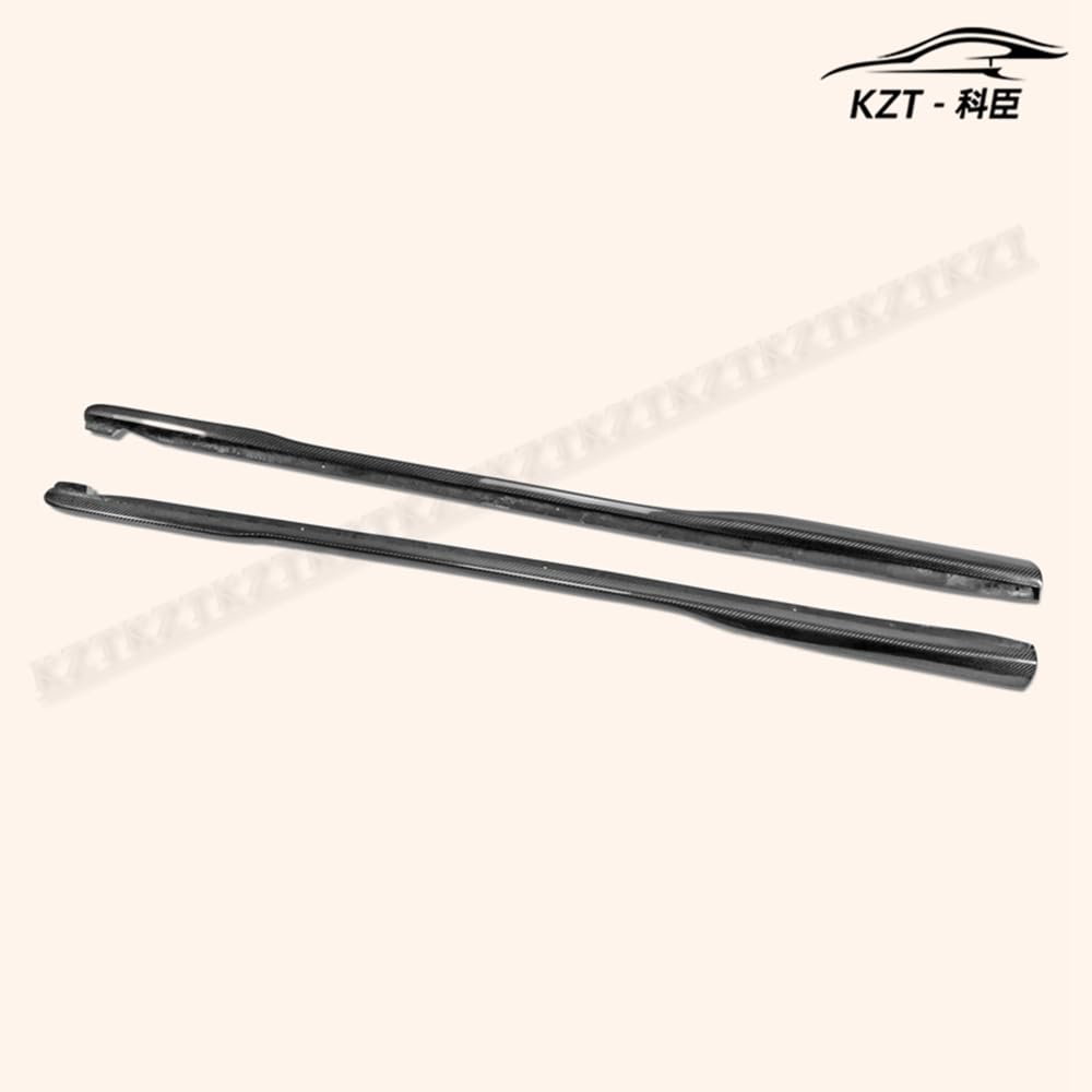 For Nissan Z33 350Z Side Skirt Step Extension Rocker Panels Side Part Carbon Fiber Body Kit Replacement Kazento Carbon Parts 车身侧板 350Z-SSX-STEP-CF