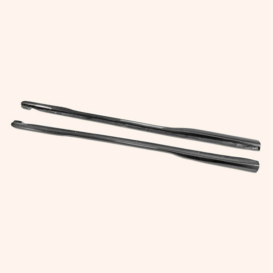 For Nissan Z33 350Z Side Skirt Step Extension Rocker Panels Side Part Carbon Fiber Body Kit Replacement Kazento Carbon Parts 车身侧板 350Z-SSX-STEP-CF