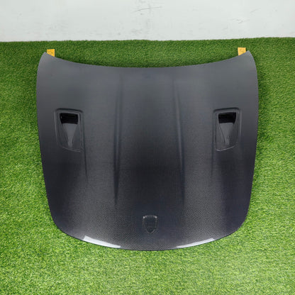 For Porsche 911 991.1 991.2 718 981 GT4 Front Vented Hood 2011-2019