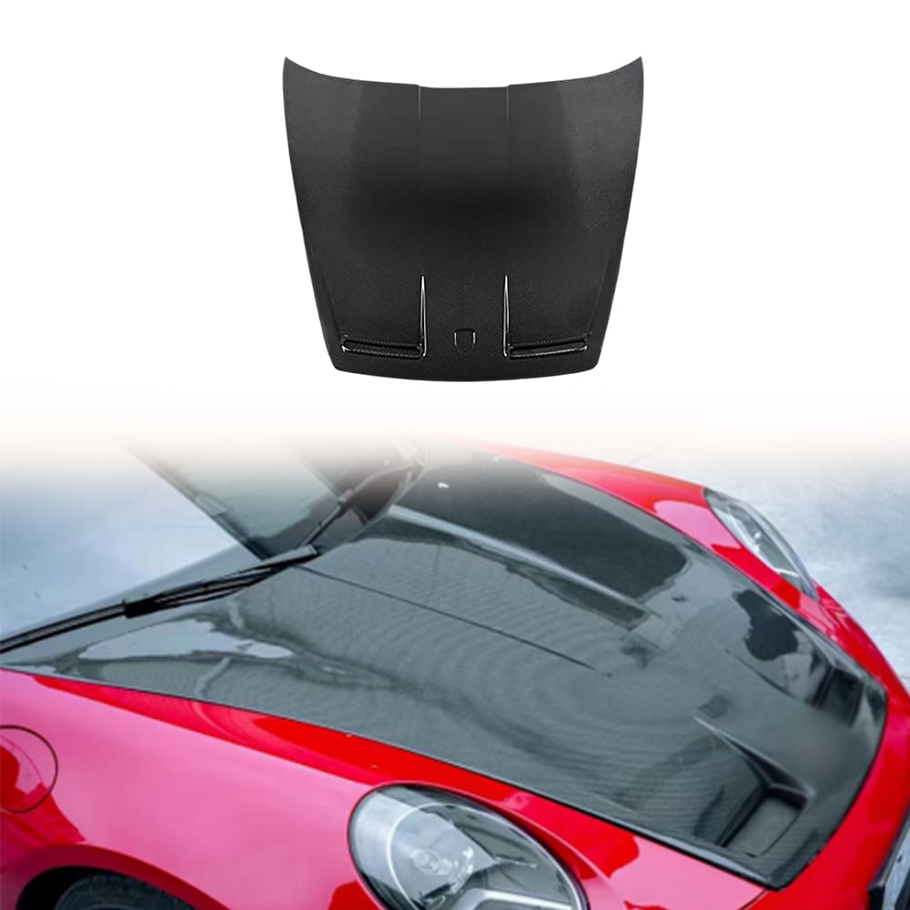 For Porsche 911 992.1 Carrera MBJ Style Front Vented Hood 2018-2024