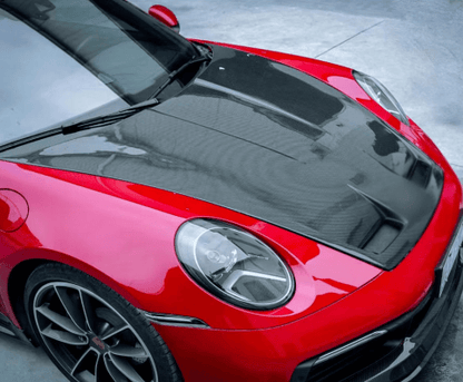 For Porsche 911 992.1 Carrera MBJ Style Front Vented Hood 2018-2024