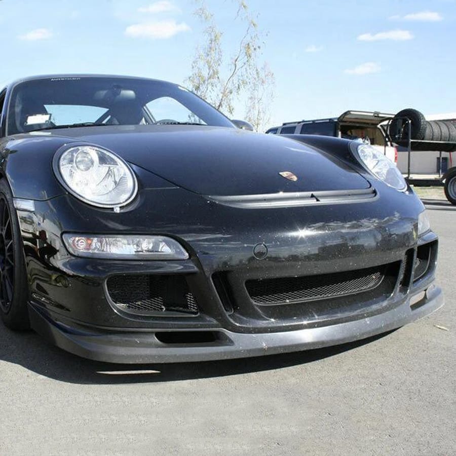 For Porsche 911 997 GT3 Style Front Bumper Lip 2005-2013