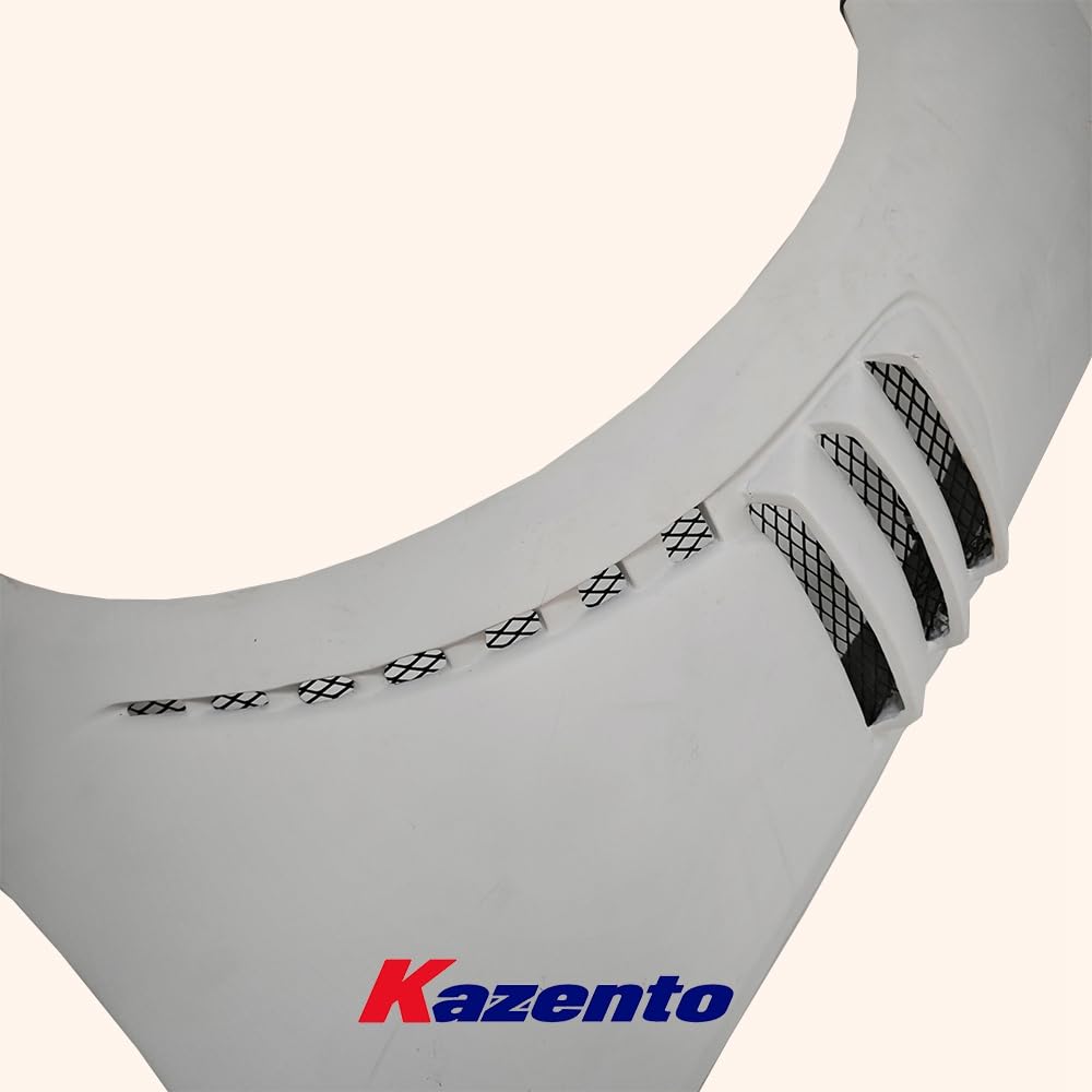 For Porsche 991 911.1 (Turbo Only) Front Vented Fender Pair Fiber Glass Unpaint Kazento Carbon Parts 车身侧板 991-FF-V1-FRP