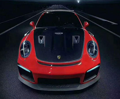 For Porsche 991 Body Kits GT2RS Fiber Glass (991.1 need extra DRL + TL) not with Exhaust Kazento Carbon Parts 车身侧板 991-BODY-GT2RS-FRP