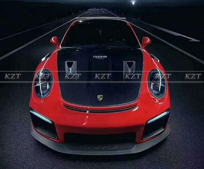 For Porsche 991 Body Kits GT2RS Fiber Glass (991.1 need extra DRL + TL) not with Exhaust Kazento Carbon Parts 车身侧板 991-BODY-GT2RS-FRP