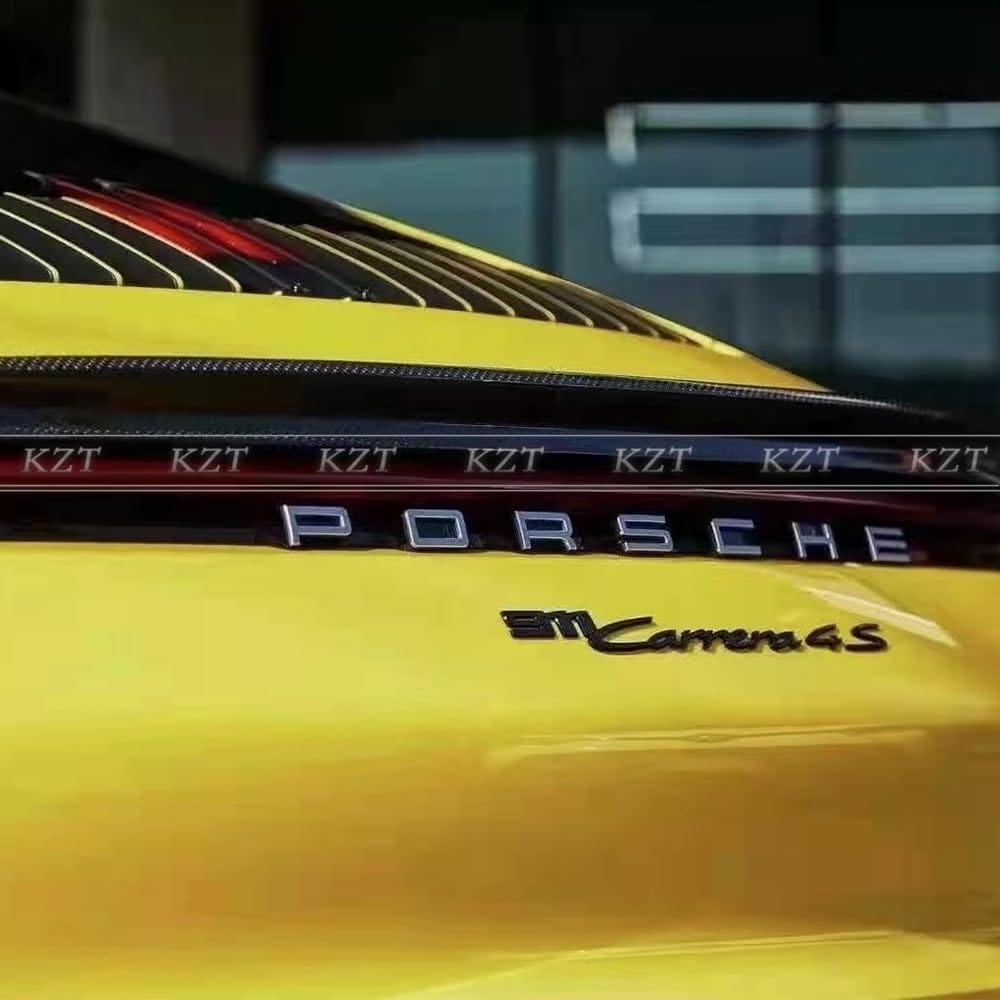 For Porsche 992 Duckbill Rear Spoiler Carbon Fiber Kazento Carbon Parts 车身侧板 992-RS-YA-CF