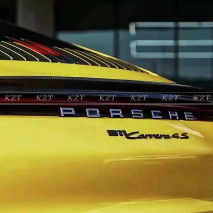 For Porsche 992 Duckbill Rear Spoiler Carbon Fiber Kazento Carbon Parts 车身侧板 992-RS-YA-CF